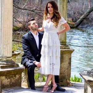 Needle & Thread Tiered Dress